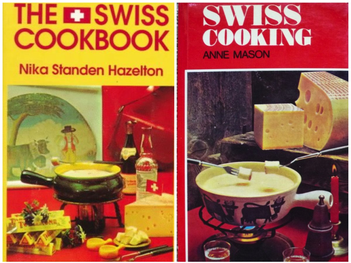 Swiss cookbooks. – despite the snow